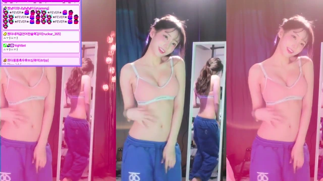 BJ영상 미친 허리를 가진 마젠타 노출룩 리액션 5편