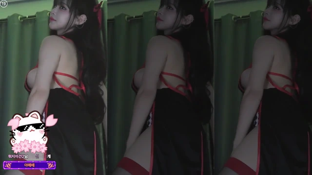 흑화한 아이브 리즈 닮은꼴 류안 리액션 모음